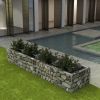 Gabion Raised Bed Steel 141.7"x35.4"x19.7"