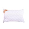 Luxury Queen Bed Pillow Hotel Sleep Hypoallergenic Cotton Fill Machine Washable