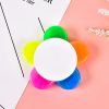 1pc Cute Petal 5 Colors All-in-One Fluorescent Marker