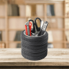 Creative Pen Holder Tire Modeling Gifts, Desktop Reception PVC Tire Penholder For Home Room/Office/School Art Supplies