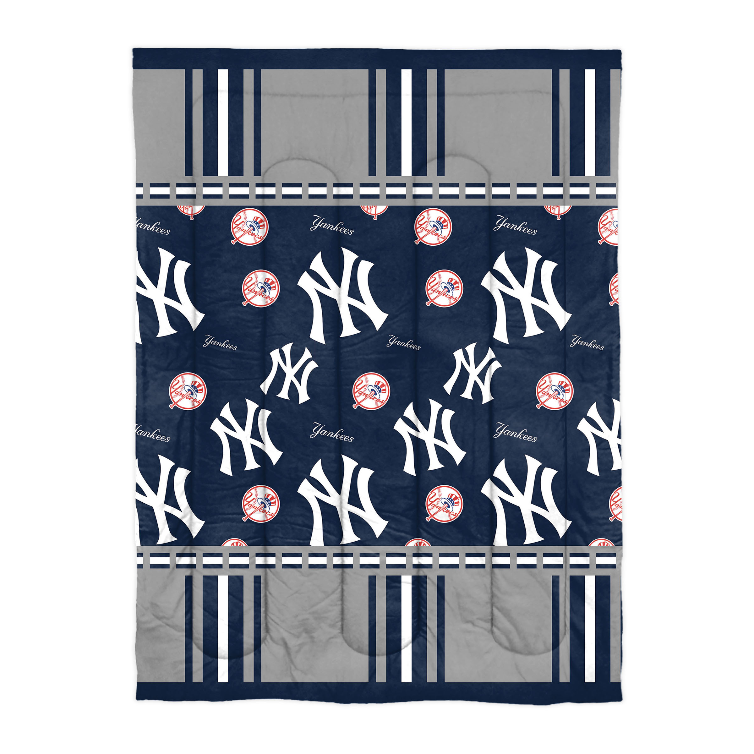 New York Yankees OFFICIAL MLB Twin Bed In Bag Set