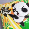 [Kung Fu Panda] Embroidered Applique Pillow Cushion / Floor Cushion (19.7 by 19.7 inches)