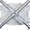 FCH Medical Bathroom Safety Shower Tub Heavy Duty Aluminium Alloy Bath Chair Bench White