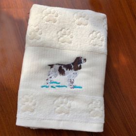 Dog Embroidery Water Absorbing Wash Towel (Option: 11 Style-62x40cm)