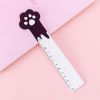 DIY 1pc Cute Cartoon Kawaii Cat Paw Ruler For Student Drawing Tools Stationery School Office Supplies