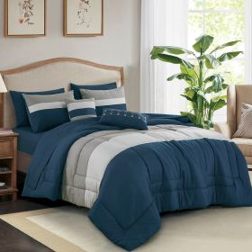 Kirby 9 Pieces Comforter Set (size: CAL KING)