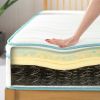 Green Tea Infused Euro Top 12" Innerspring Mattress, Queen