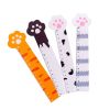 DIY 1pc Cute Cartoon Kawaii Cat Paw Ruler For Student Drawing Tools Stationery School Office Supplies