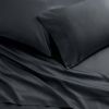 400 Thread Count Hygro Cotton Bed Sheet Set, Queen, Grey Flannel