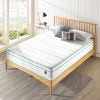 Green Tea Infused Euro Top 12" Innerspring Mattress, Queen